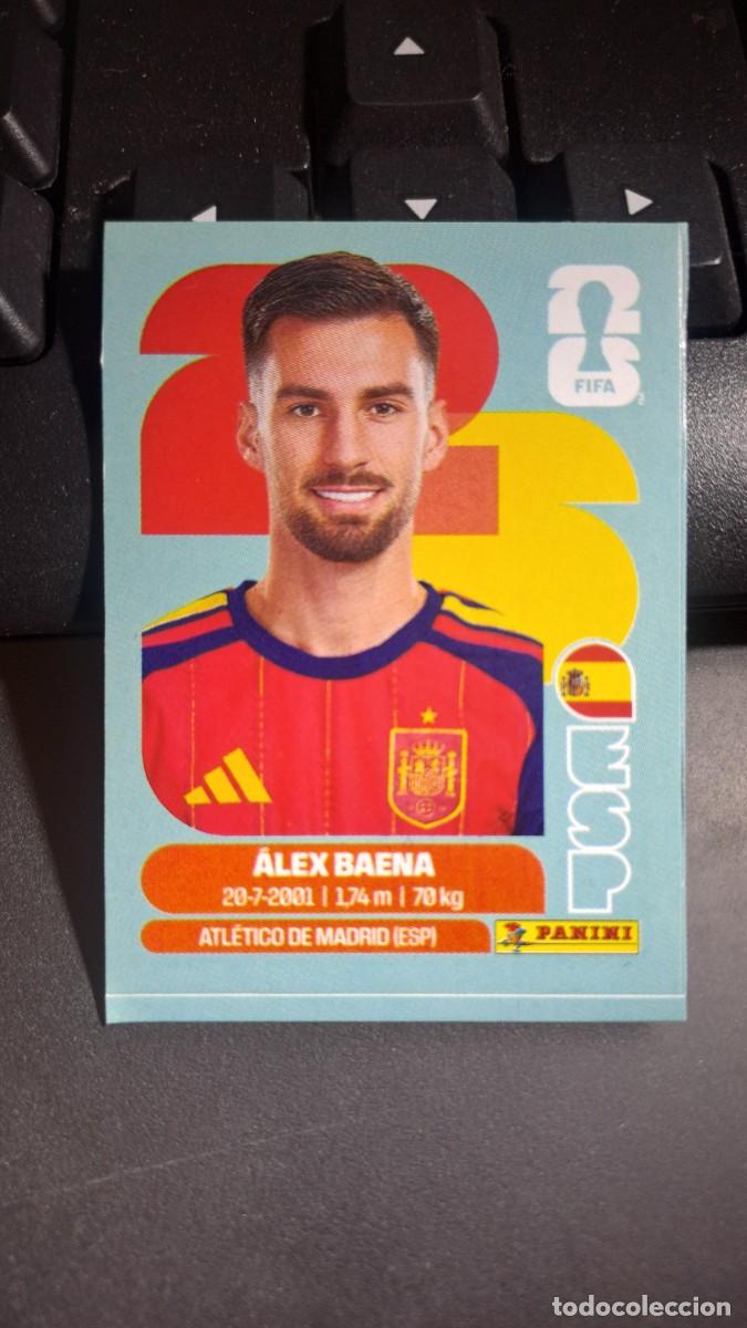 Coleccionismo cromos antiguos: CROMO ALEX BAENA J5 J 5 ESPA&Ntilde;A FIFA WORLD CUP 2026 MUNDIAL PANINI NUNCA PEGADO