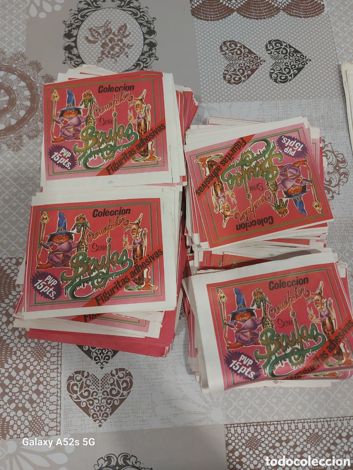 Coleccionismo cromos antiguos: Lote de coleccion de cromoposter seri Brujas