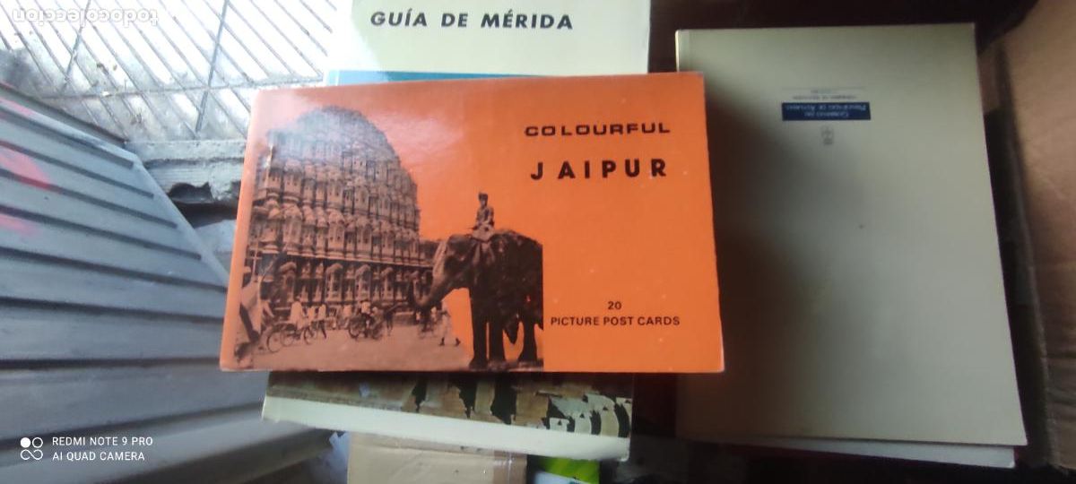 Coleccionismo cromos antiguos: JAIPUR COLOURFUL. 20 PICTURE POST CARDS. 2004