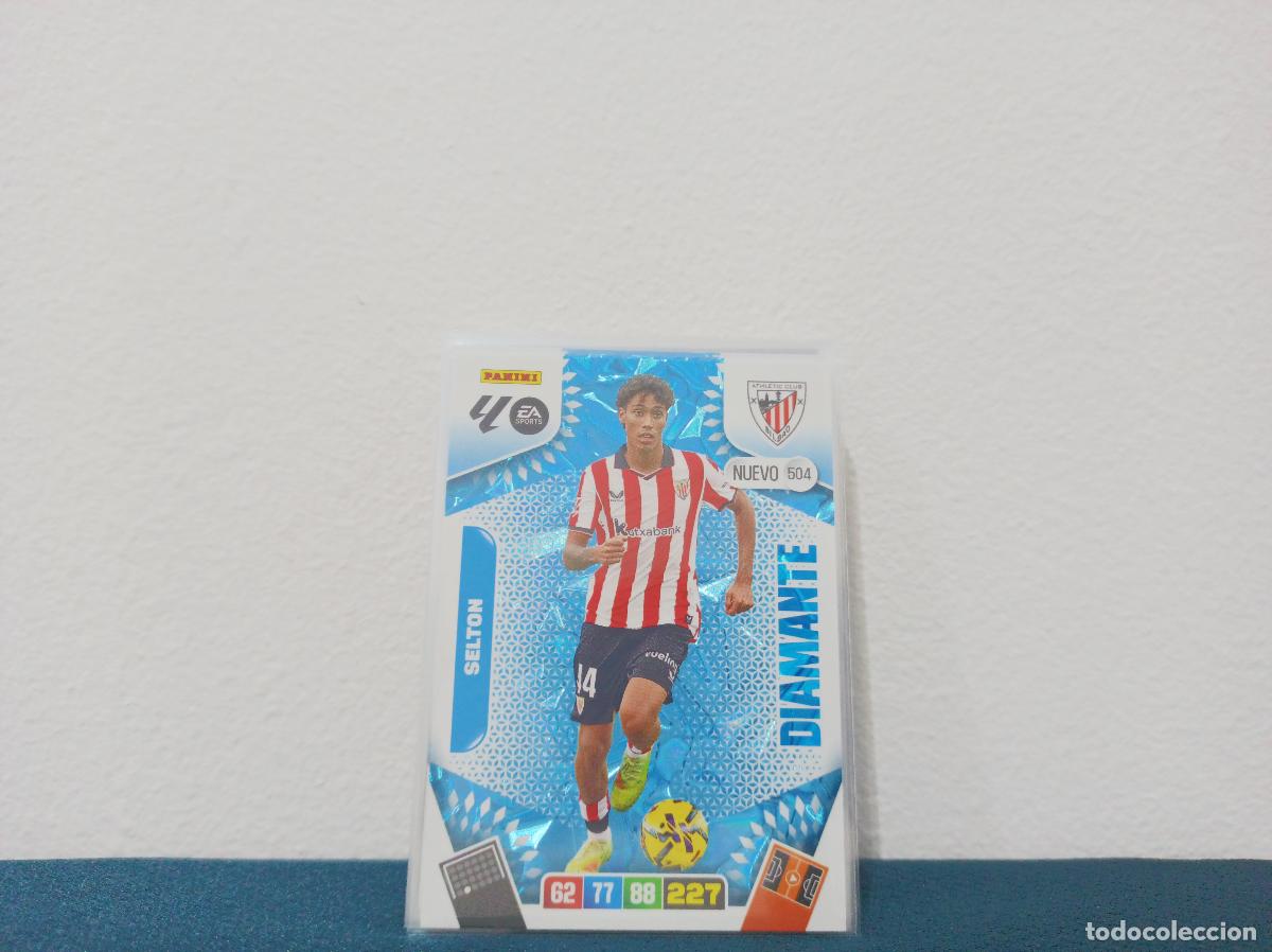 Collectable Antique Stickers: 504 (NUEVO) SELTON DIAMANTE ATHLETIC CLUB PANINI ADRENALYN XL 25 26