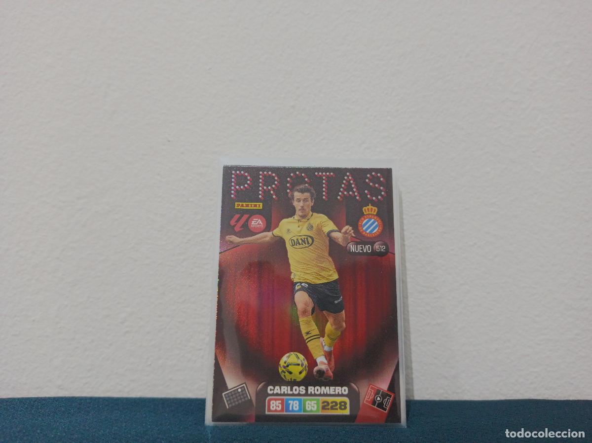 Collectable Antique Stickers: 512 (NUEVO) CARLOS ROMERO PROTAS RCD ESPANYOL PANINI ADRENALYN XL 25 26