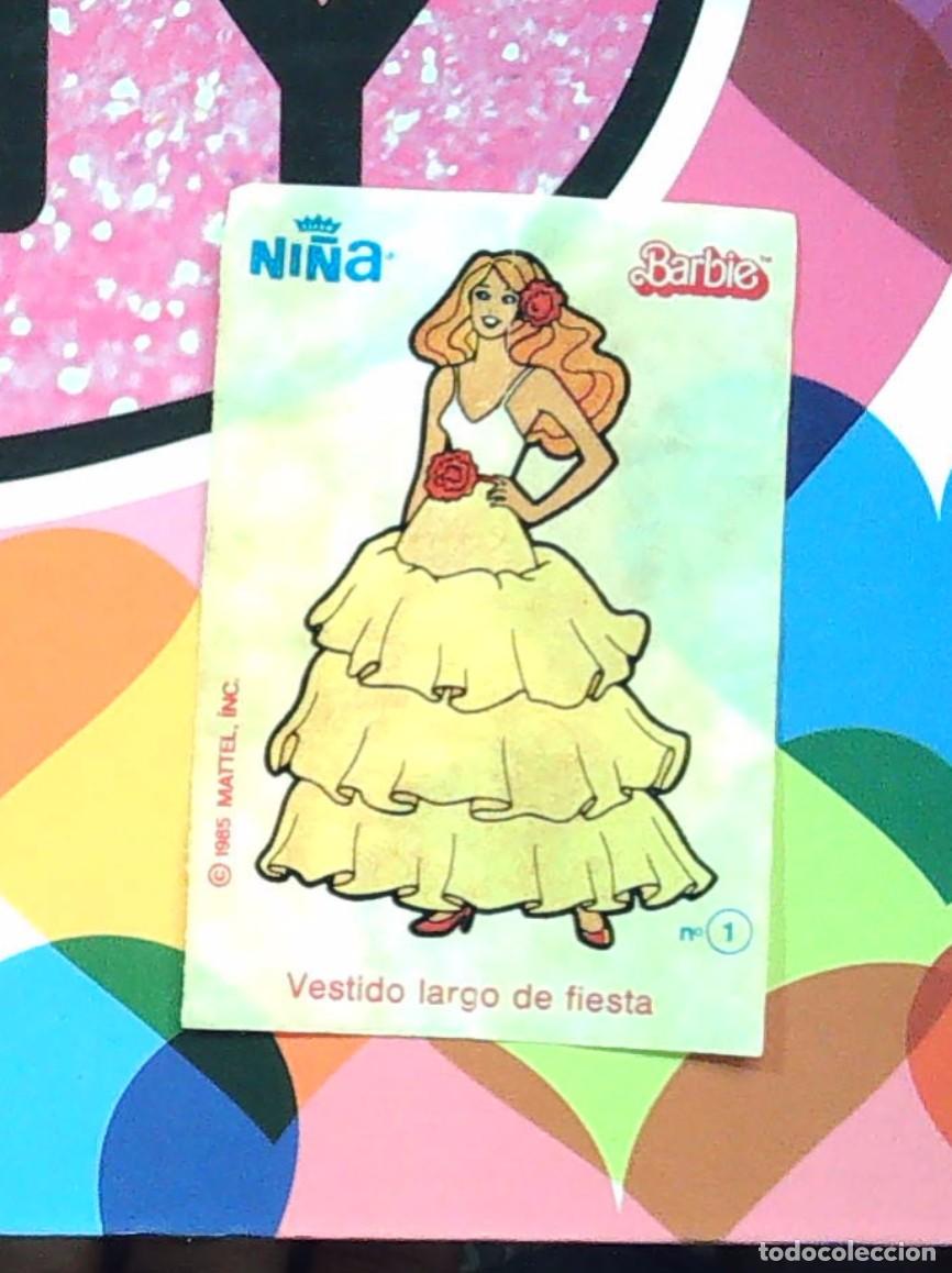 Collectable Antique Stickers: CROMO CHICLE CHICLES BARBIE FLEER NI&Ntilde;A MATTEL N 1