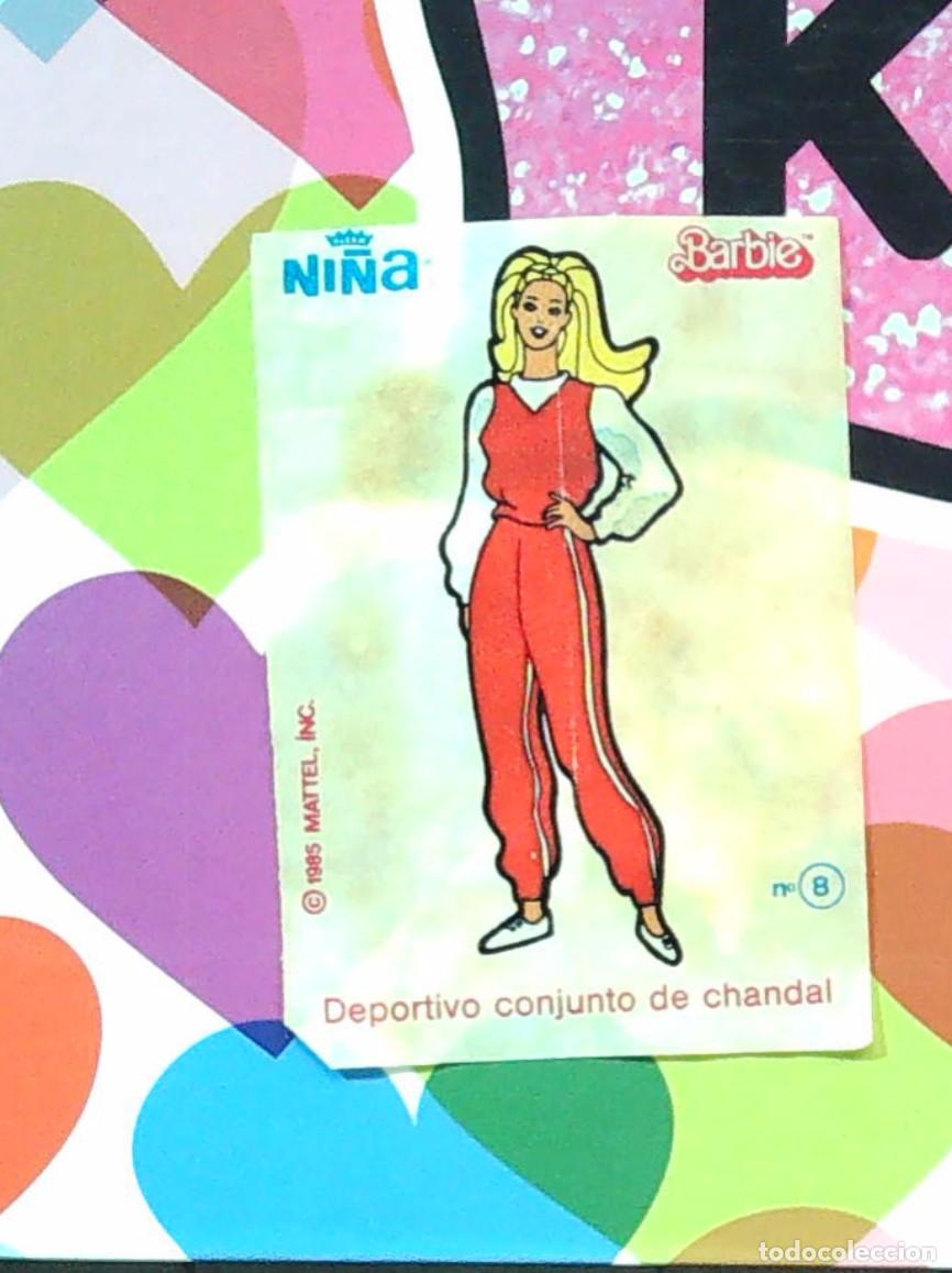 Collezionismo Figurine antiche: CROMO CHICLE CHICLES BARBIE FLEER NI&Ntilde;A MATTEL N 8