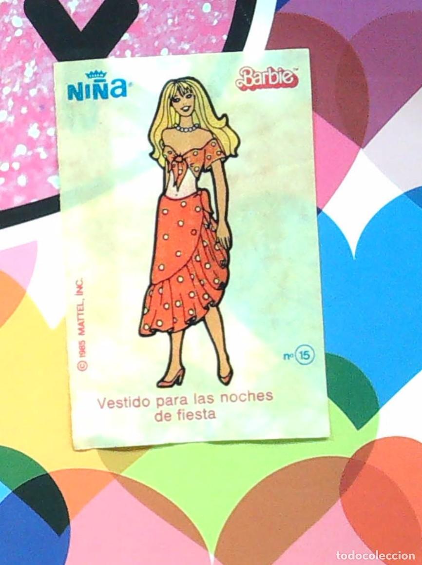 Collezionismo Figurine antiche: CROMO CHICLE CHICLES BARBIE FLEER NI&Ntilde;A MATTEL N 15