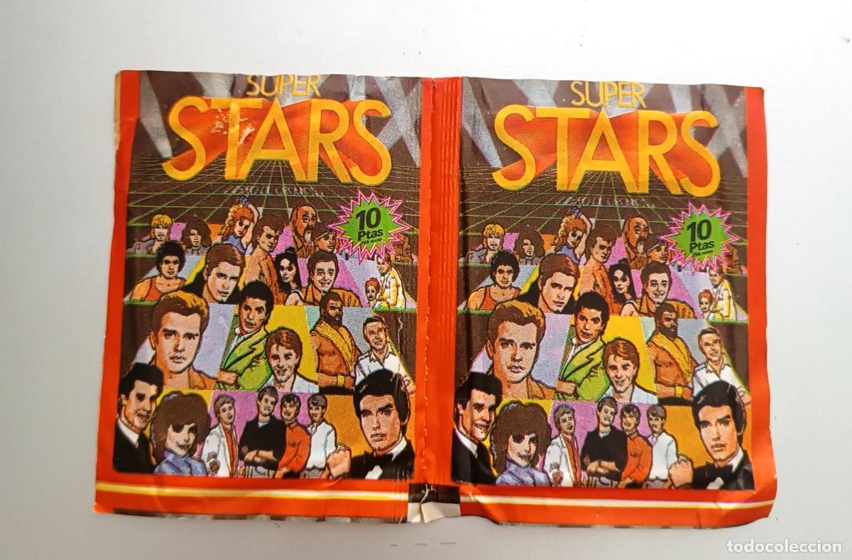 Coleccionismo cromos antiguos: SOBRE SIN ABRIR CROMOS SUPER STARS. EDICIONES ESTE
