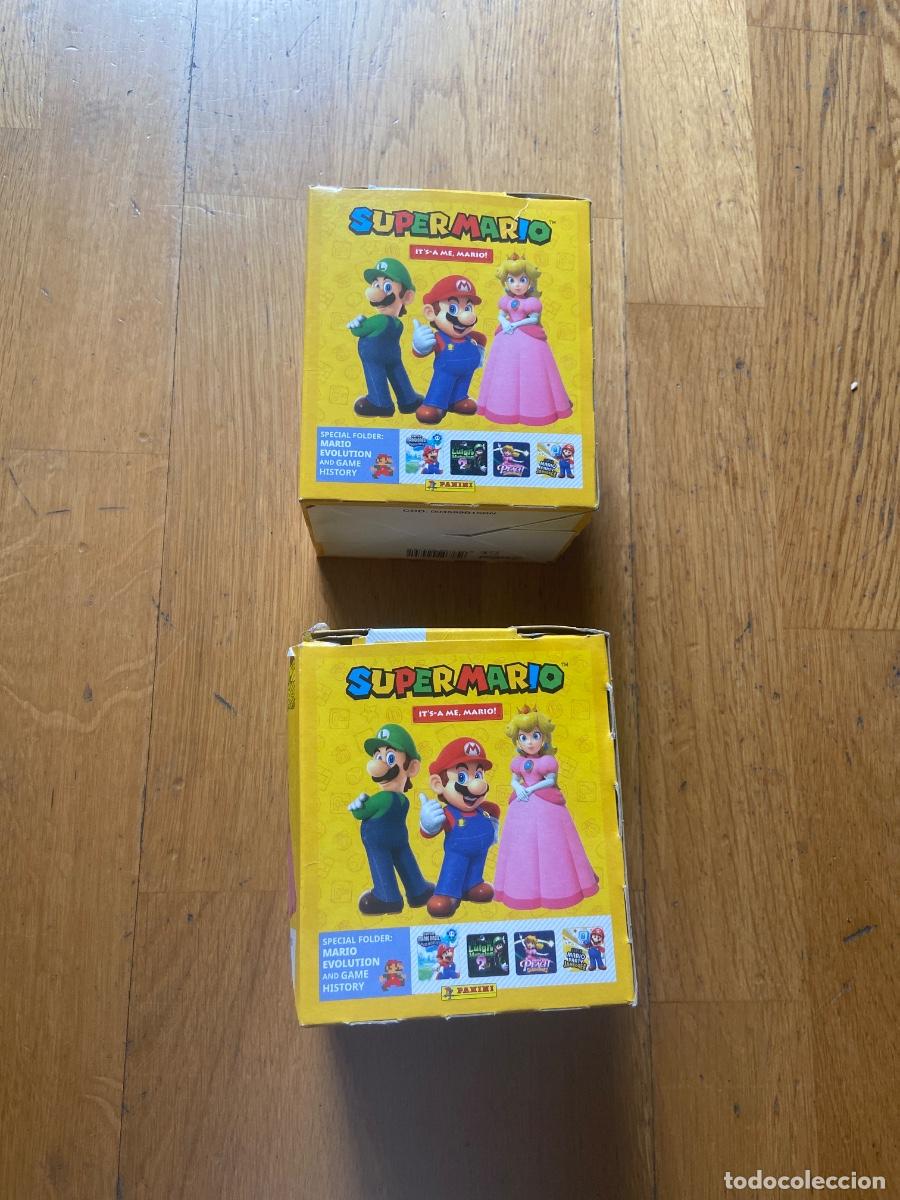 Coleccionismo cromos antiguos: Lote 2 cajas Cromos S&uacute;per Mario Panini