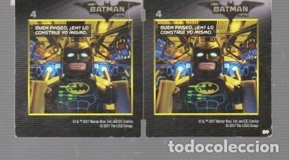 Coleccionismo cromos antiguos: CROMO DE LEGO BATMAN DE Mc DONAJD&acute;SDEL A&Ntilde;O 2017 N&ordm; 09