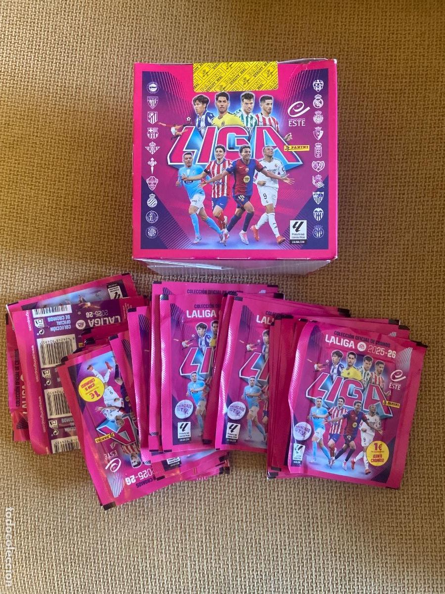 Coleccionismo cromos antiguos: Lote cromos Liga Este 2025/26 Panini