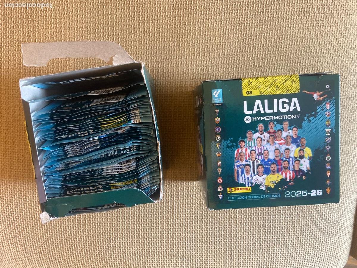 Coleccionismo cromos antiguos: Lote cromos Liga Hypermotionv 2025/26 Panini