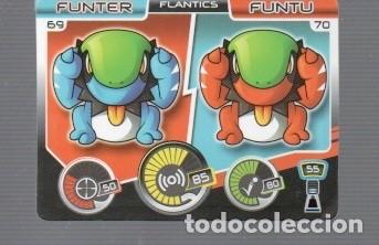 Coleccionismo cromos antiguos: CROMO DE MAGIC BOX INT BUNGEES FLANTICS FUNTER FUNTU N&ordm; 60/70