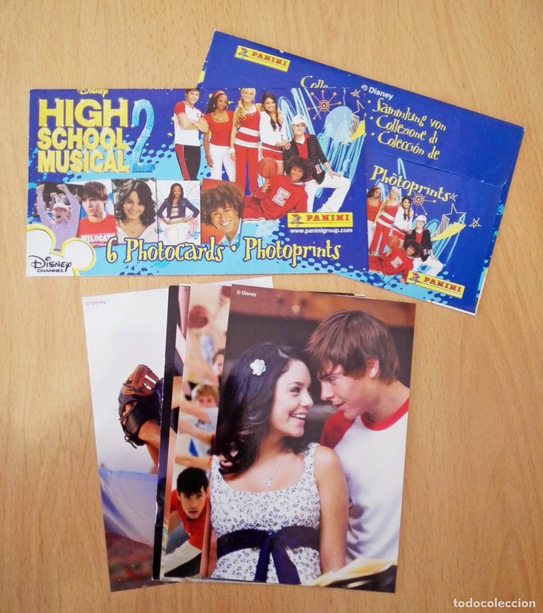 Coleccionismo cromos antiguos: Lote de 5 photocards, foto-tarjetas, HSM 2, panini