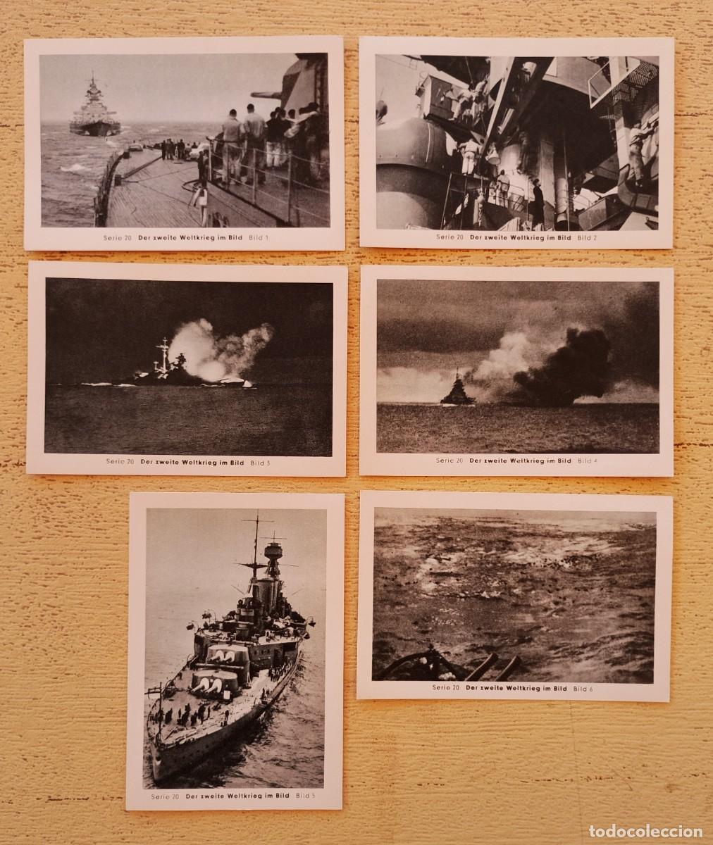 Coleccionismo cromos antiguos: Segunda Guerra Mundial Cromos Tabacalera Eilebrecht
