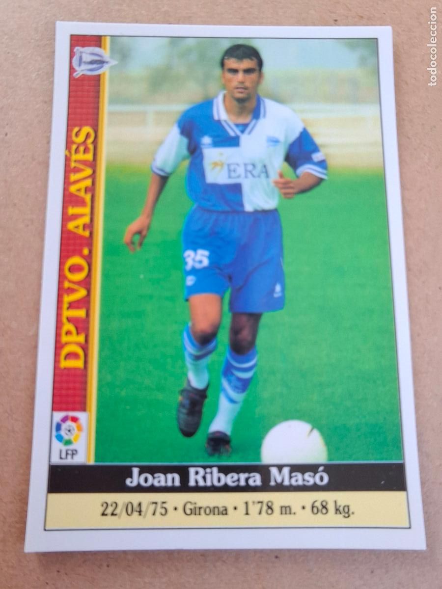Coleccionismo cromos antiguos: MUNDICROMO 1999 2000 99 00 - 509 NAN RIBERA ( ERROR PORTERO ) - RCD. ESPANYOL