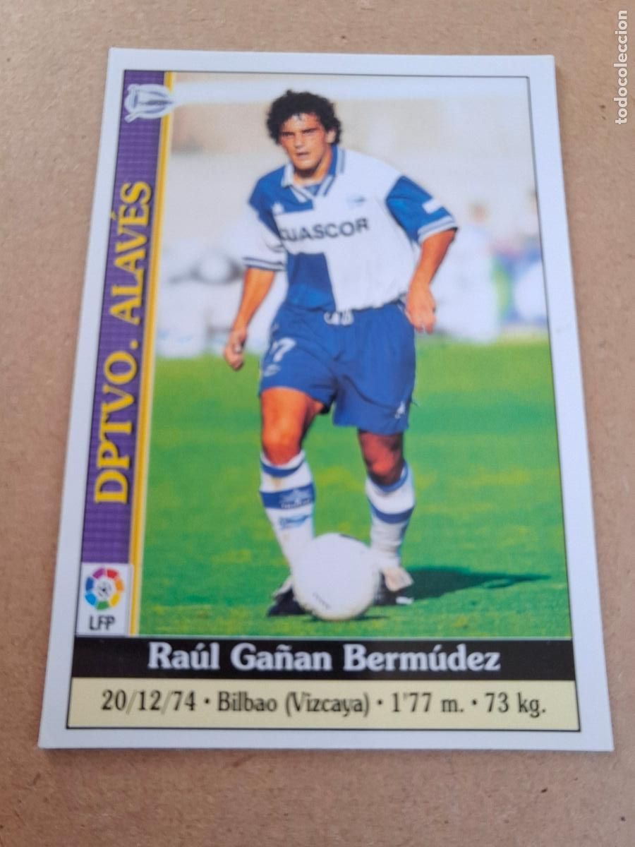 Coleccionismo cromos antiguos: MUNDICROMO 1999 2000 99 00 - 573 GA&Ntilde;AN ( ERROR N&ordm; ) - DPTVO. ALAV&Eacute;S