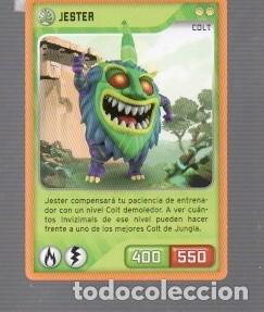 Coleccionismo cromos antiguos: CROMO DE INVI ZIMALS PANINI JESTER N&ordm; 107 DEL A&Ntilde;O 2014