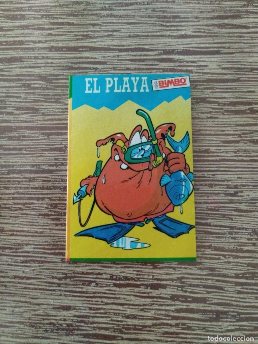 Coleccionismo cromos antiguos: N&deg; 18 Cromo Monstruo Bimbo - El Playa - Sin Pegar -