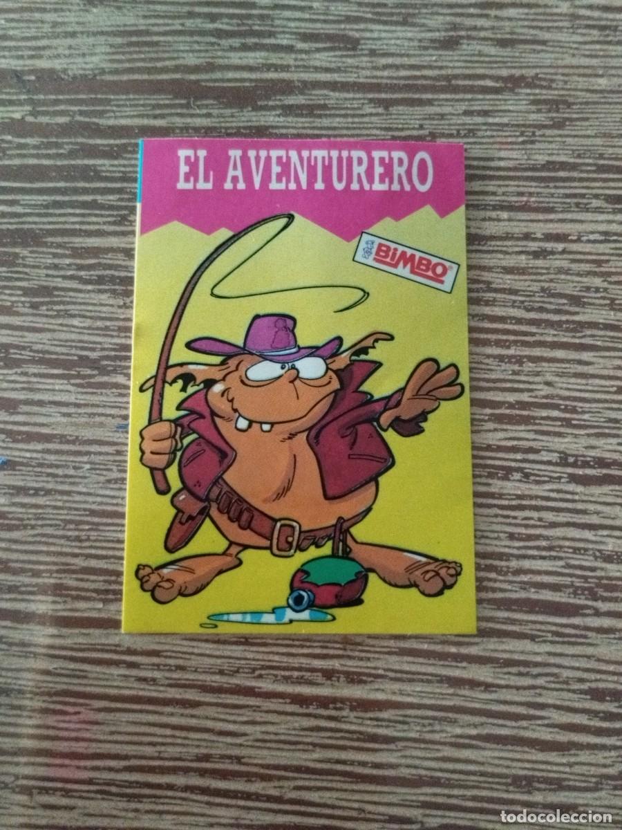 Coleccionismo cromos antiguos: N&deg; 19 Cromo Monstruo Bimbo - El Aventurero - Sin Pegar -