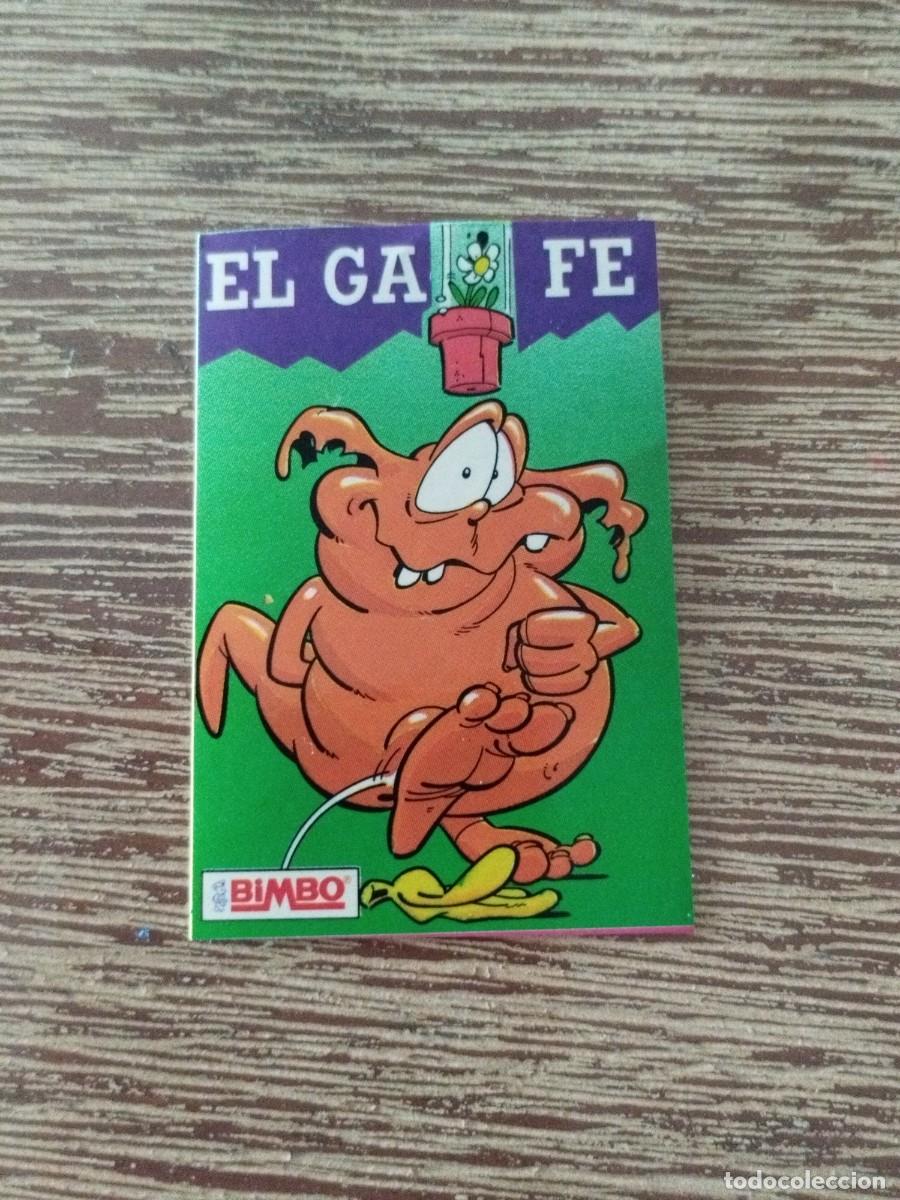 Coleccionismo cromos antiguos: N&deg; 6 Cromo Monstruo Bimbo - El Gafe - Sin Pegar -