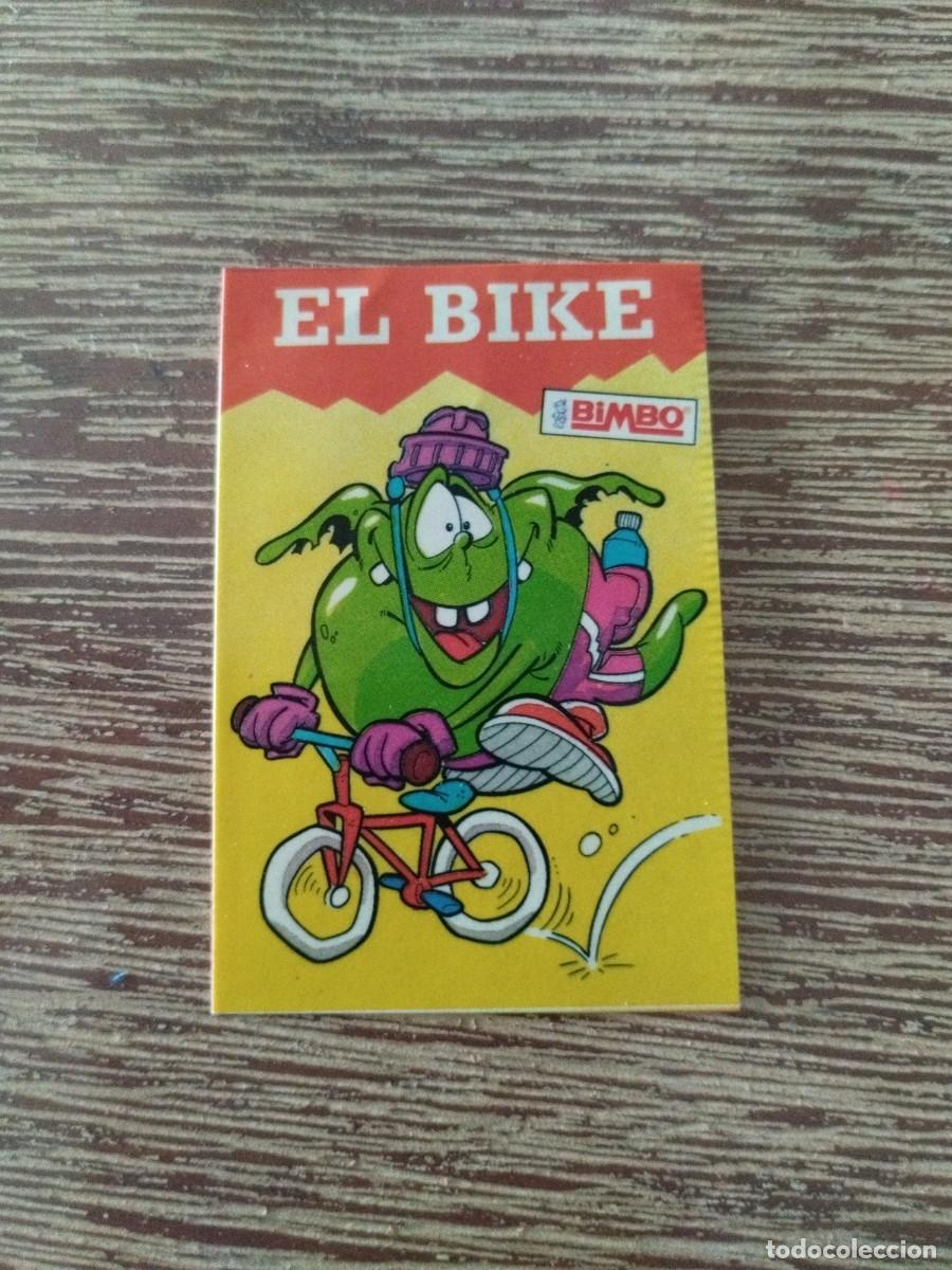 Coleccionismo cromos antiguos: N&deg; 28 Cromo Monstruo Bimbo - El Bike - Sin Pegar -