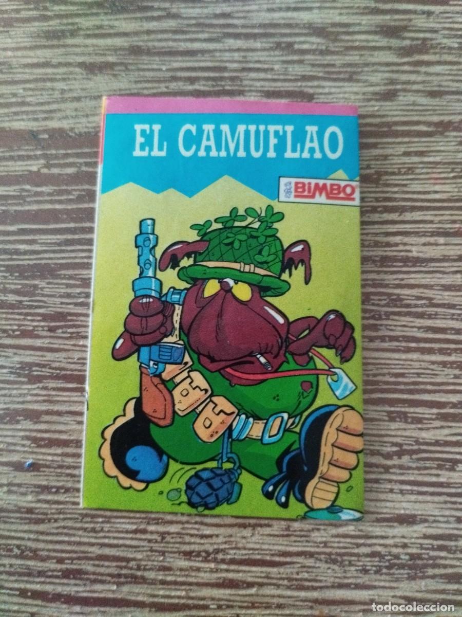 Coleccionismo cromos antiguos: N&deg; 8 Cromo Monstruo Bimbo - El Camuflao - Sin Pegar -