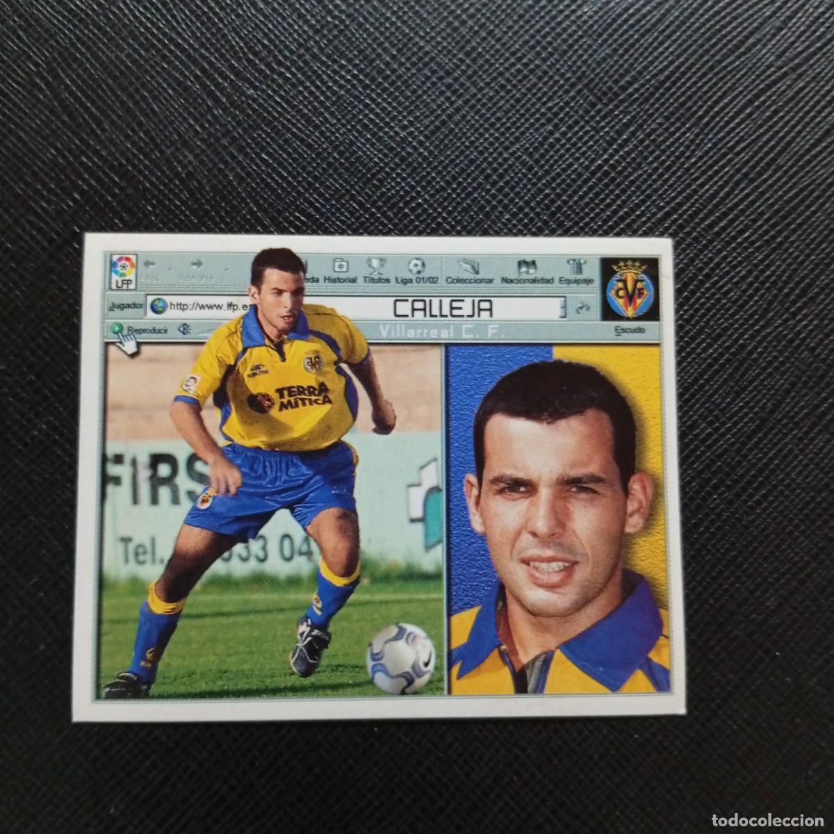 Coleccionismo cromos antiguos: CALLEJA VILLARREAL ESTE 2001 2002 CROMO FUTBOL 01 02 LIGA - SIN PEGAR - A67 PG10