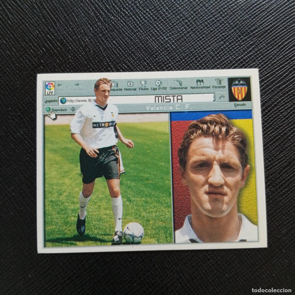 Coleccionismo cromos antiguos: MISTA VALENCIA ESTE 2001 2002 CROMO FUTBOL 01 02 LIGA - SIN PEGAR - A67 PG37