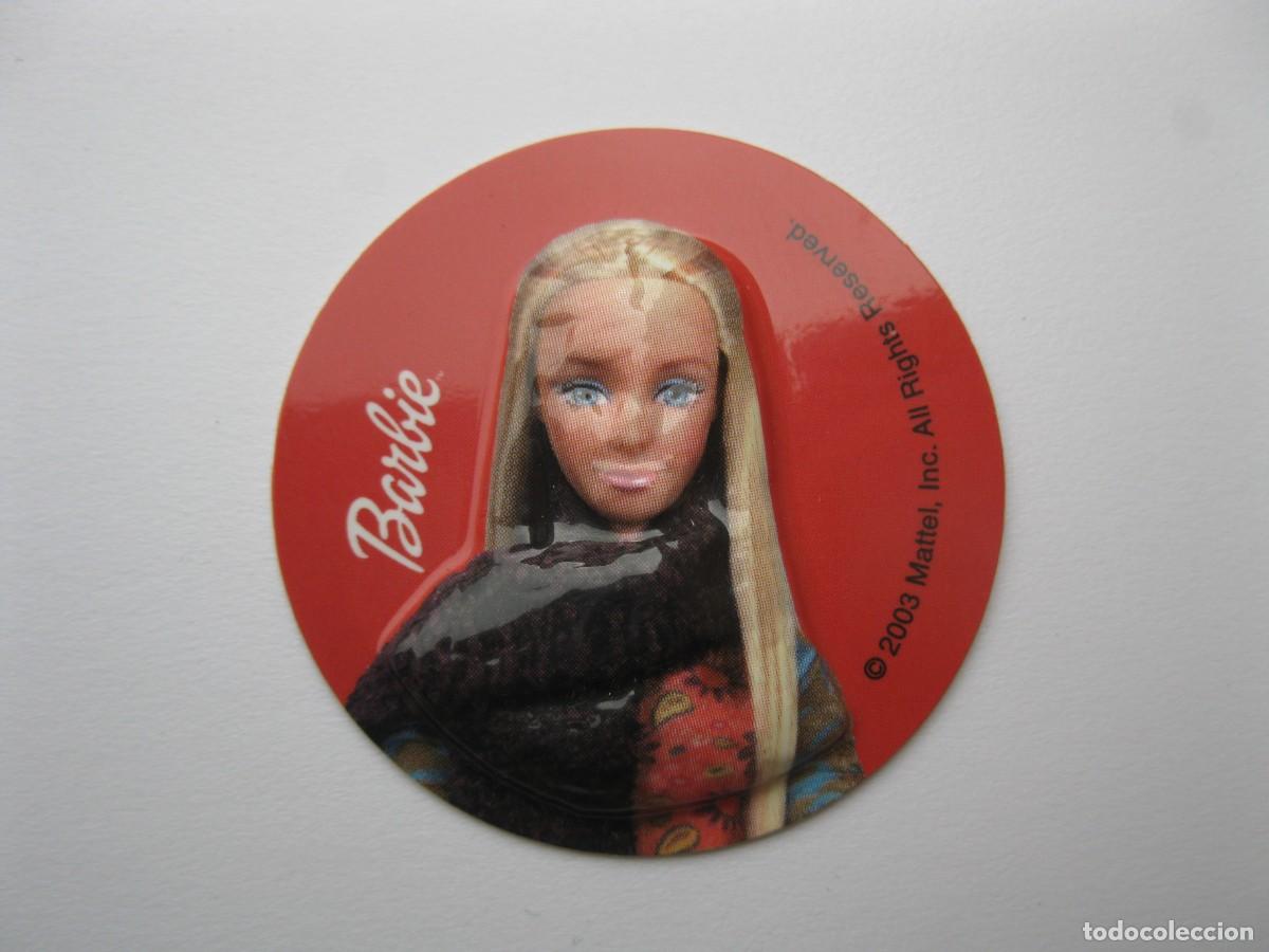 Coleccionismo cromos antiguos: CROMO - TAZO ADHESIVO Y EN RELIEVE DE BARBIE - A&Ntilde;O 2003.