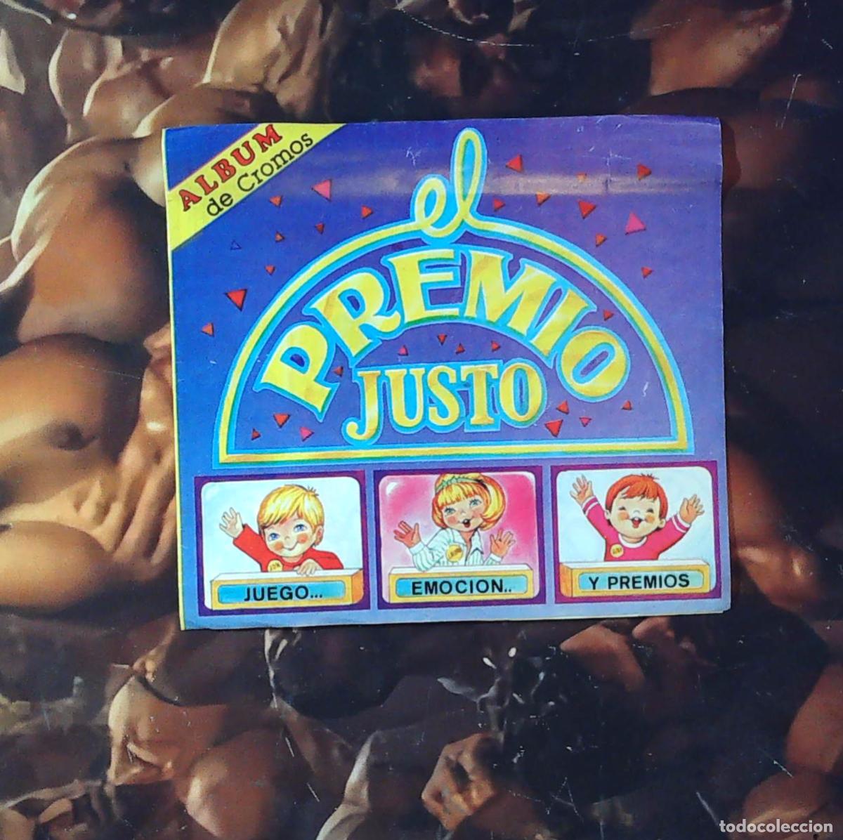 Coleccionismo cromos antiguos: album el premio justo cromo de kiosko chicle chicles