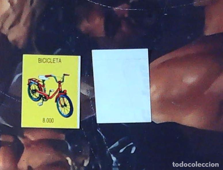 Coleccionismo cromos antiguos: cromo sin pegar para el album el premio justo cromo de kiosko chicle chicles