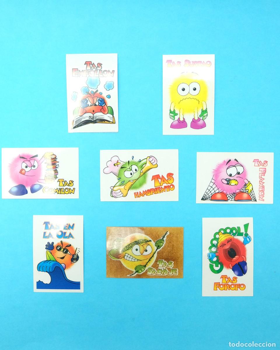 Coleccionismo cromos antiguos: Lote Pegatinas Tas de Bollycao