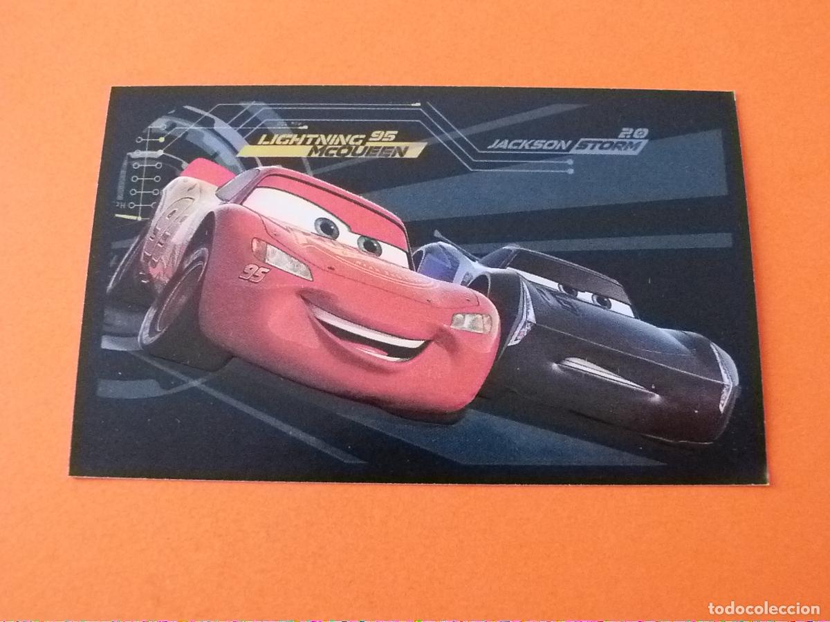Coleccionismo cromos antiguos: CROMO CARS 3 SIN PEGAR LETRA X17 A&Ntilde;O 2017 ALBUM CARS 3 PANINI