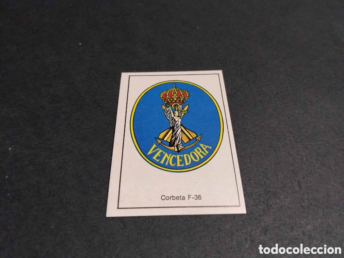 Coleccionismo cromos antiguos: Cromo Nuestros Ejercitos, corbeta F-36