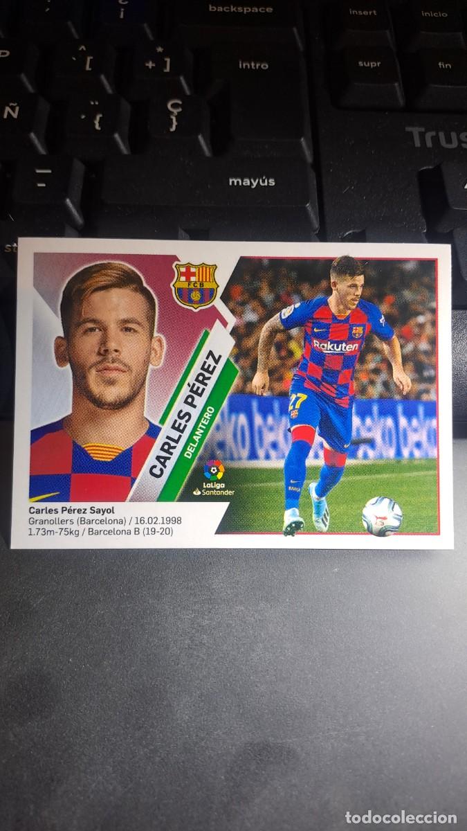 Coleccionismo cromos antiguos: CROMO CARLES PEREZ 16 BIS COLOCA BARCELONA LIGA 2019 2020 19 20 ESTE PANINI NUNCA PEGADO