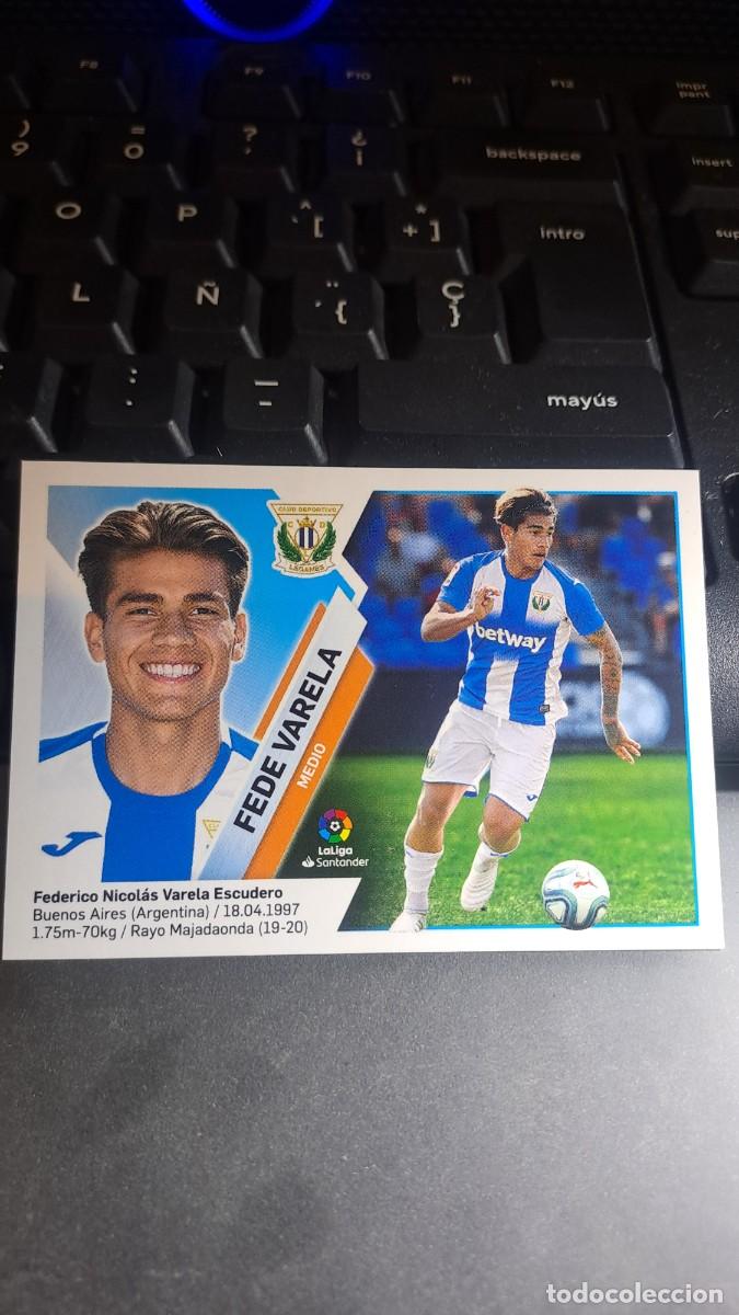 Coleccionismo cromos antiguos: CROMO FEDE VARELA 9 BIS COLOCA LEGANES LIGA 2019 2020 19 20 ESTE PANINI NUNCA PEGADO