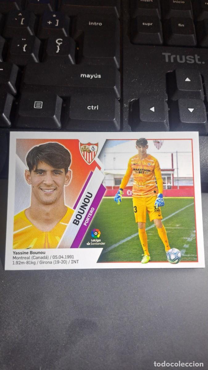 Coleccionismo cromos antiguos: CROMO BOUNOU 2 BIS COLOCA SEVILLA LIGA 2019 2020 19 20 ESTE PANINI NUNCA PEGADO