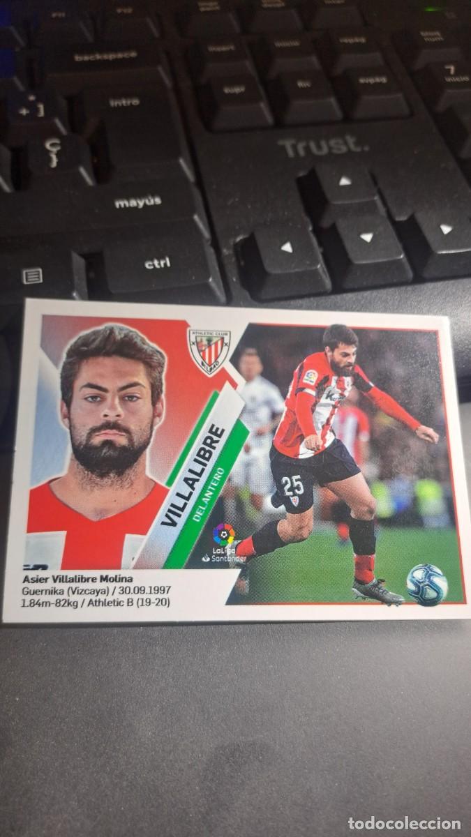 Coleccionismo cromos antiguos: CROMO VILLALIBRE 5 MERCADO INVIERNO 5 ATHLETIC CLUB BILBAO 2019 2020 19 20 ESTE PANINI NUNCA PEGADO