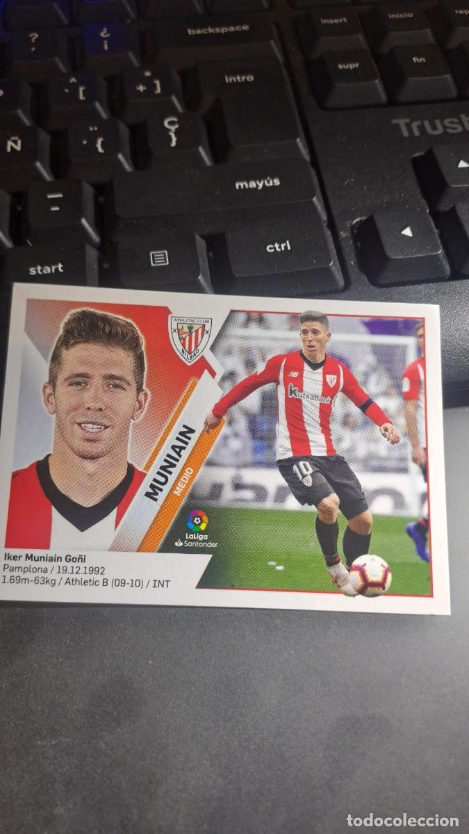 Coleccionismo cromos antiguos: CROMO MUNIAIN 12 ATHLETIC CLUB DE BILBAO LIGA 2019 2020 19 20 ESTE PANINI NUNCA PEGADO