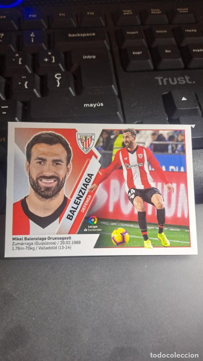 Coleccionismo cromos antiguos: CROMO BALENZIAGA 7B 7 B ATHLETIC CLUB DE BILBAO LIGA 2019 2020 19 20 ESTE PANINI NUNCA PEGADO