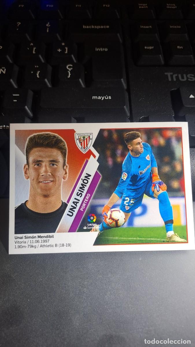 Coleccionismo cromos antiguos: CROMO UNAI SIMON 2 ATHLETIC CLUB DE BILBAO LIGA 2019 2020 19 20 ESTE PANINI NUNCA PEGADO