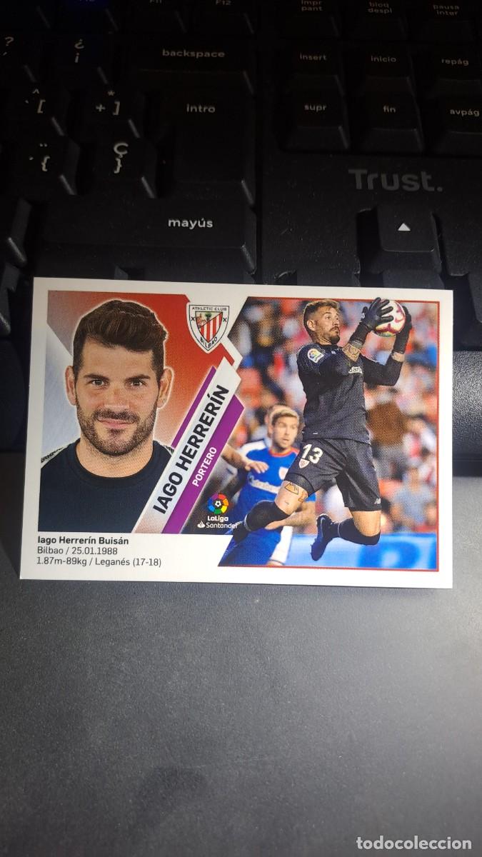 Coleccionismo cromos antiguos: CROMO IAGO HERRERIN 1 ATHLETIC CLUB DE BILBAO LIGA 2019 2020 19 20 ESTE PANINI NUNCA PEGADO
