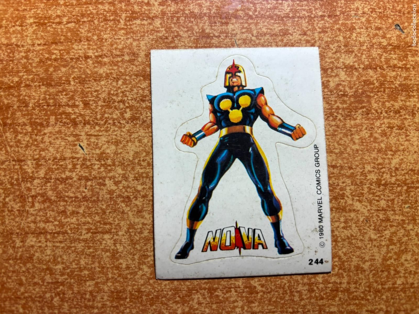 Coleccionismo cromos antiguos: NOVA N&ordm; 244 CROMO COLECCION SUPER HEROES CHOCOLATES TERRABUSI