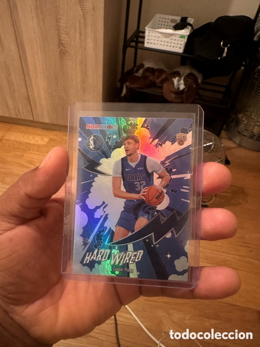 Coleccionismo cromos antiguos: Cooper Flagg rookie card hard wired