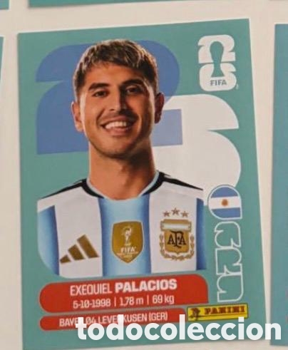 Coleccionismo cromos antiguos: EXEQUUEL PALACIOS ARGENTINA CROMO FIFA WORLD CUP 2026 MUNDIAL STICKER PANINI