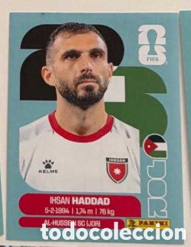 Coleccionismo cromos antiguos: HADDAD JORDANIA CROMO FIFA WORLD CUP 2026 MUNDIAL STICKER PANINI