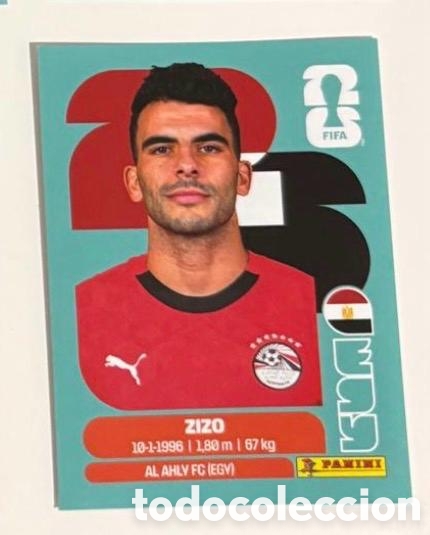Coleccionismo cromos antiguos: ZIZO EGIPTO CROMO FIFA WORLD CUP 2026 MUNDIAL STICKER PANINI