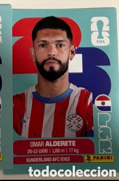 Coleccionismo cromos antiguos: ALDERETE PARAGUAY CROMO FIFA WORLD CUP 2026 MUNDIAL STICKER PANINI
