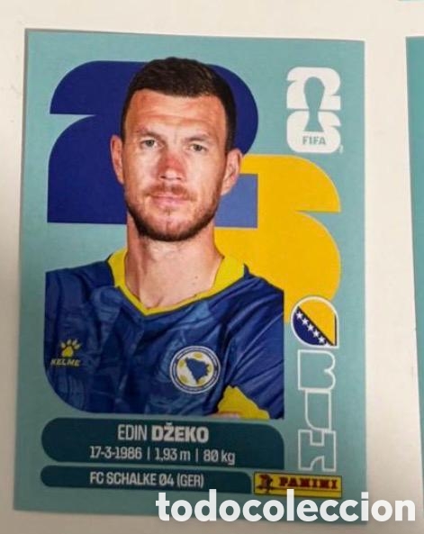 Coleccionismo cromos antiguos: DZEKO BOSNIA HERZEGOVINA CROMO FIFA WORLD CUP 2026 MUNDIAL STICKER PANINI
