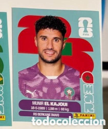 Coleccionismo cromos antiguos: EL KAJOUI MARRUECOS CROMO FIFA WORLD CUP 2026 MUNDIAL STICKER PANINI