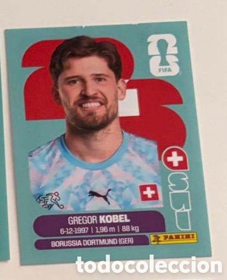 Coleccionismo cromos antiguos: KOBEL SUIZA CROMO FIFA WORLD CUP 2026 MUNDIAL STICKER PANINI