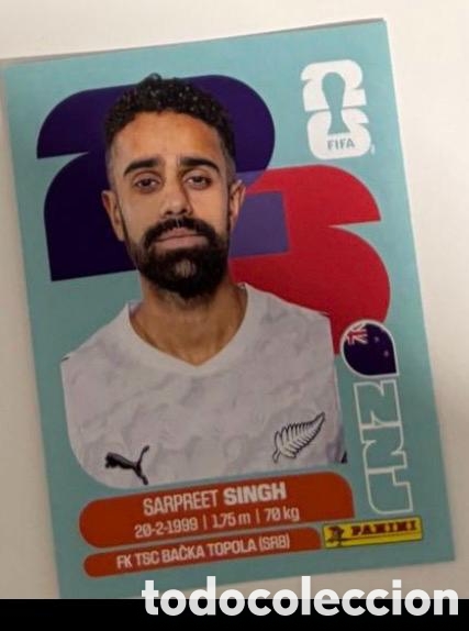 Coleccionismo cromos antiguos: SINGH NUEVA ZELANDA CROMO FIFA WORLD CUP 2026 MUNDIAL STICKER PANINI